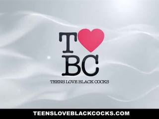 Teensloveblackcocks-hot bionda prende colossal nero cazzo