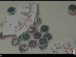 Xpervo - sampurna cilik cookie pays poker player with her burungpun