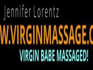 I virgjër të vogla i ngushtë pidh masazhin me vaj jennifer lorentz