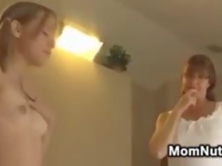 Mom And Young adolescent Share A cock POV