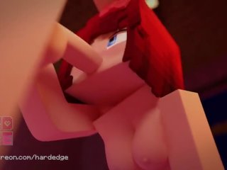 Minecraft dirty movie Scarlett Blowjob Animation (by HardEdges)