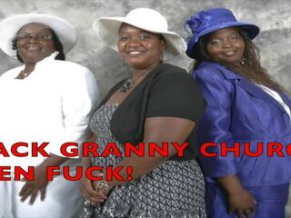 Black Granny – Church then Fuck, Free adult film c5