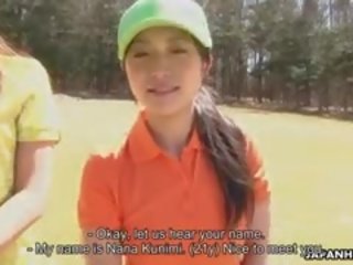 Beautiful Golf adolescent Nana Kunimi lead A Mistake And Now She