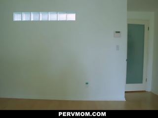 PervMom - Fucking turned on Stepmom in Kitchen