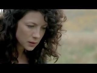 Caitriona balfe swell tetek dan bokong di seks film adegan