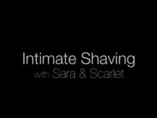 Joymii Sara Banks Shaves Scarlet B