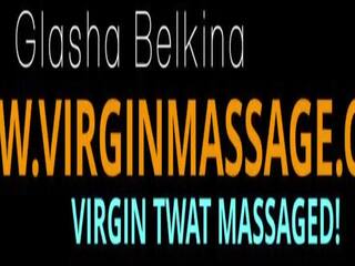 Glasha Belkina, sensational captivating virgin lesbian massage