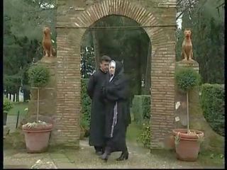 Forbidden sex film in the convent between lesbian nuns and dirty monks