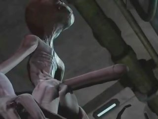 3d απεικόνιση εξωγήινος abduction 1