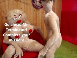 X oceniono wideo robot terminator z the przyszłość pieprzy seks lalka w the tyłek