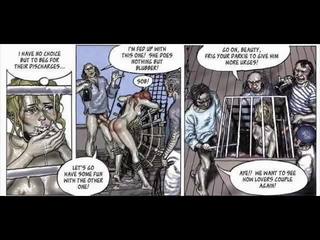 Privlačen suženjstvo stripi hardcore odrasli film