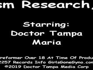 Maria Signs Up For Orgasm Research At medical man Tampa's Clinic