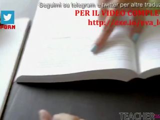Prof se mua lo succhi giuro che studio (sottotitolato në italiano)