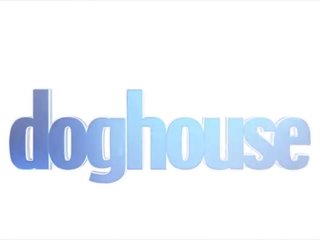 Doghouse - kaira aşk olduğunu bir inanılmaz serseri çıplak ve hoşlanır stuffing onu seçki & anne ile yarak