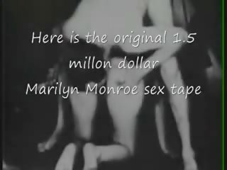 Marilyn monroe eredeti 1.5 millió trágár csipesz szalag hazugság soha látott