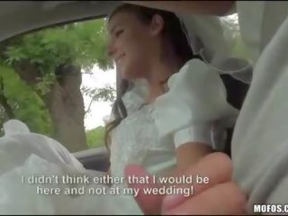Amirah Adara in bridal gown public dirty clip