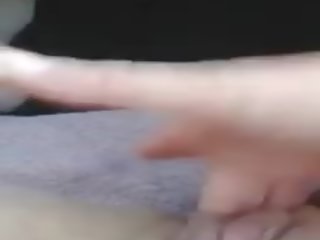 BBW cutie Fingers Cunt and Squirts While Sitting in the