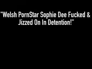 Welsh estrella porno sophie dee follada & jizzed en en.
