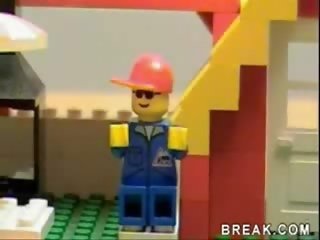 Lego mans špinavý klip špinavý film páska