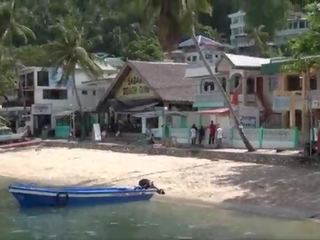 Buck e egër vids sabang plazh puerto galera filipinet