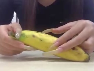 Mood Longnails Banana New, Free Amateur adult movie 02