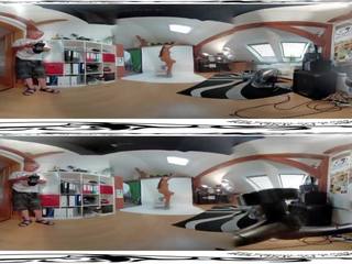 パーフェクト 大きな衝撃を与えるもの ornella モーガン 3dvr360 映画 から 写真撮影 前 masturbat x 定格の フィルム movs