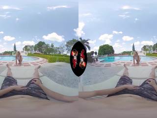 VRLatina - Fucking a fantastic Tight marvellous Latina Poolside