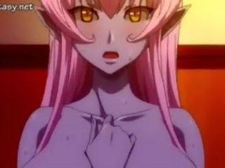 Busty Anime prostitute Gets Tits Fucked