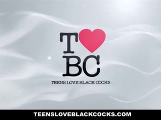 TeensLoveBlackCocks-Hot Blonde Takes Colossal Black pecker