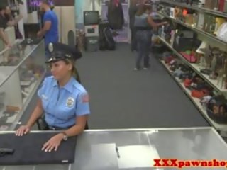 Real Pawnshop sex video With Bigass Cop In Uniform