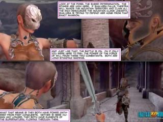 3D Comic: Blade Maidens. Episodes 1-3