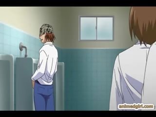 Bigboobs Anime lover exceptional Fucking In The Toilet