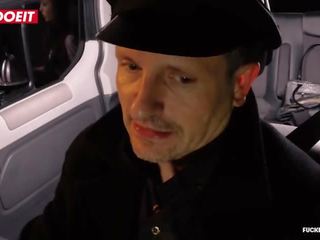 Letsdoeit - Steak and Blowjob Surprise for Czech Taxi Driver