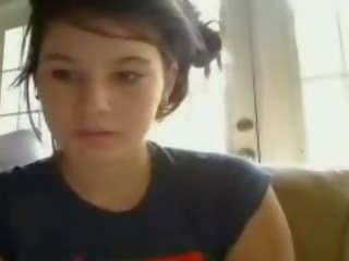 Jong en stupendous webcam jong vrouw