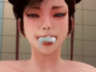 Chun Li 3D terrific fucking (Street Fighter)