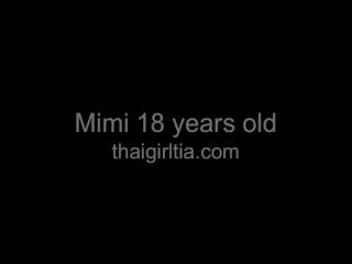 小 おっぱい タイの mimi 18 シャイ 打撃 仕事