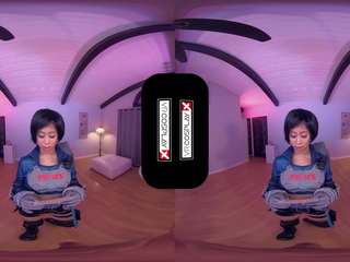 VRCosplayX Asian stunner Akira got A new Sexual Robot