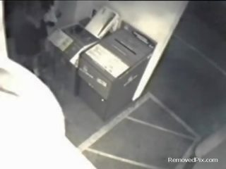 Ofis lesbians tutulan on security kamera