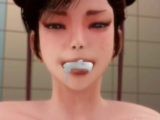 Chun 里 3d 了不起 他妈的 (street fighter)