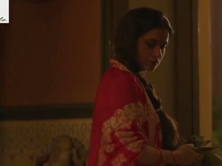 Rasika dugal maravilloso xxx película escena con padre en ley en mirzapur web serie