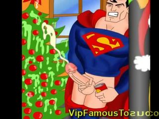 Famous cartoon heroes Christmas dirty video