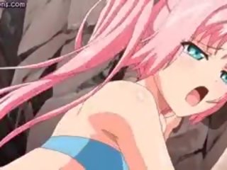 Oversexed anime sluts mendapat fucked keras